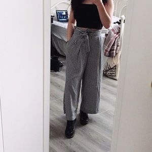 Zara gingham pants